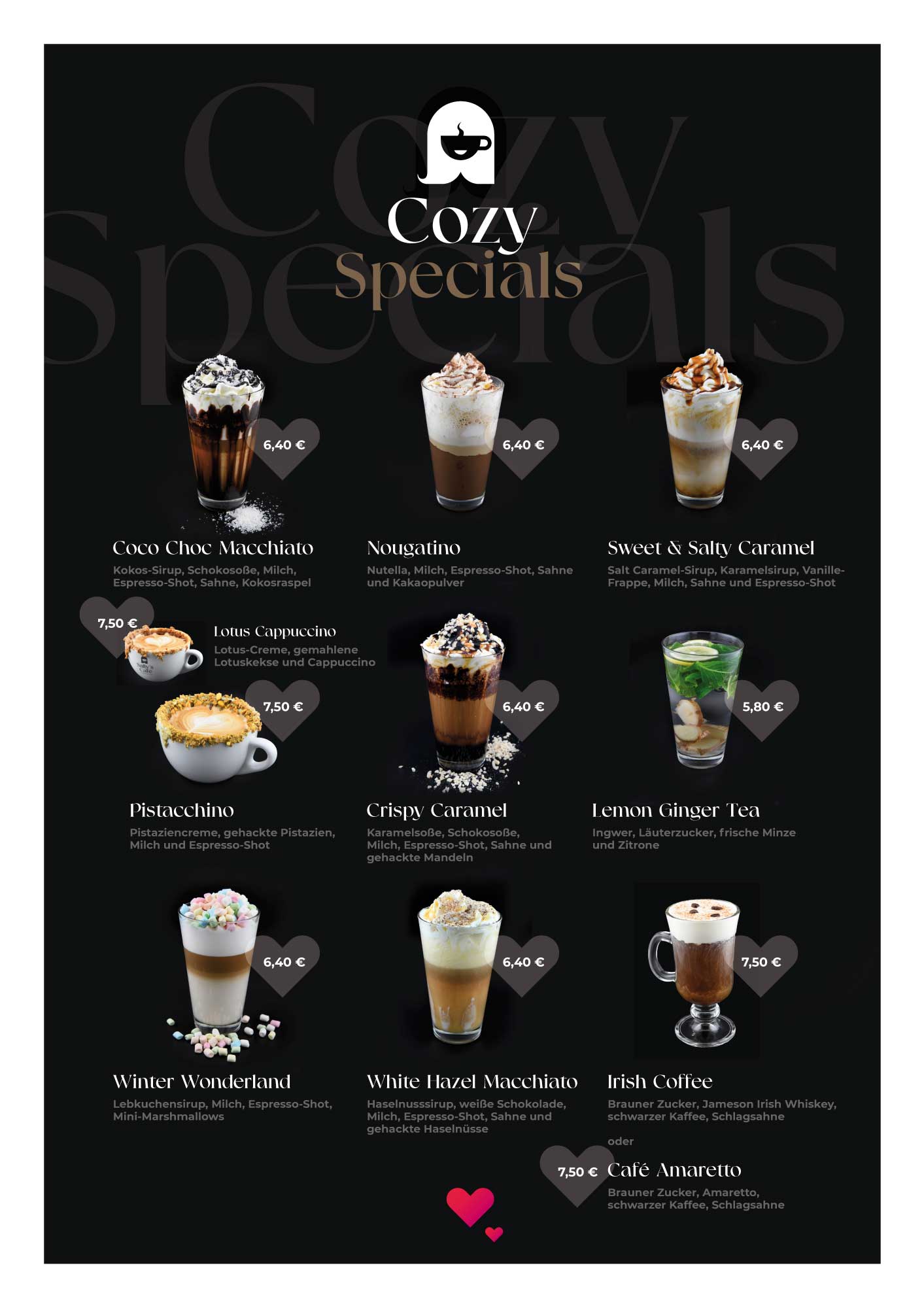 Einblick. Sally´s Café. Mitten im Herzen von Müheim Saarn.